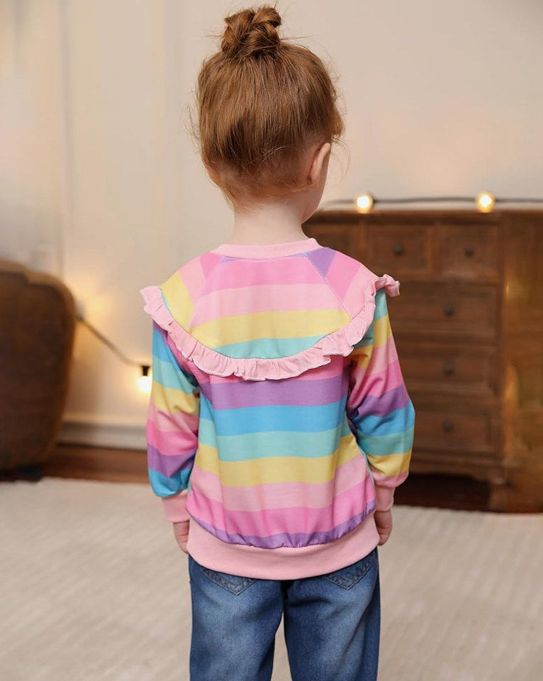 Rainbow Hoodie & Jeans